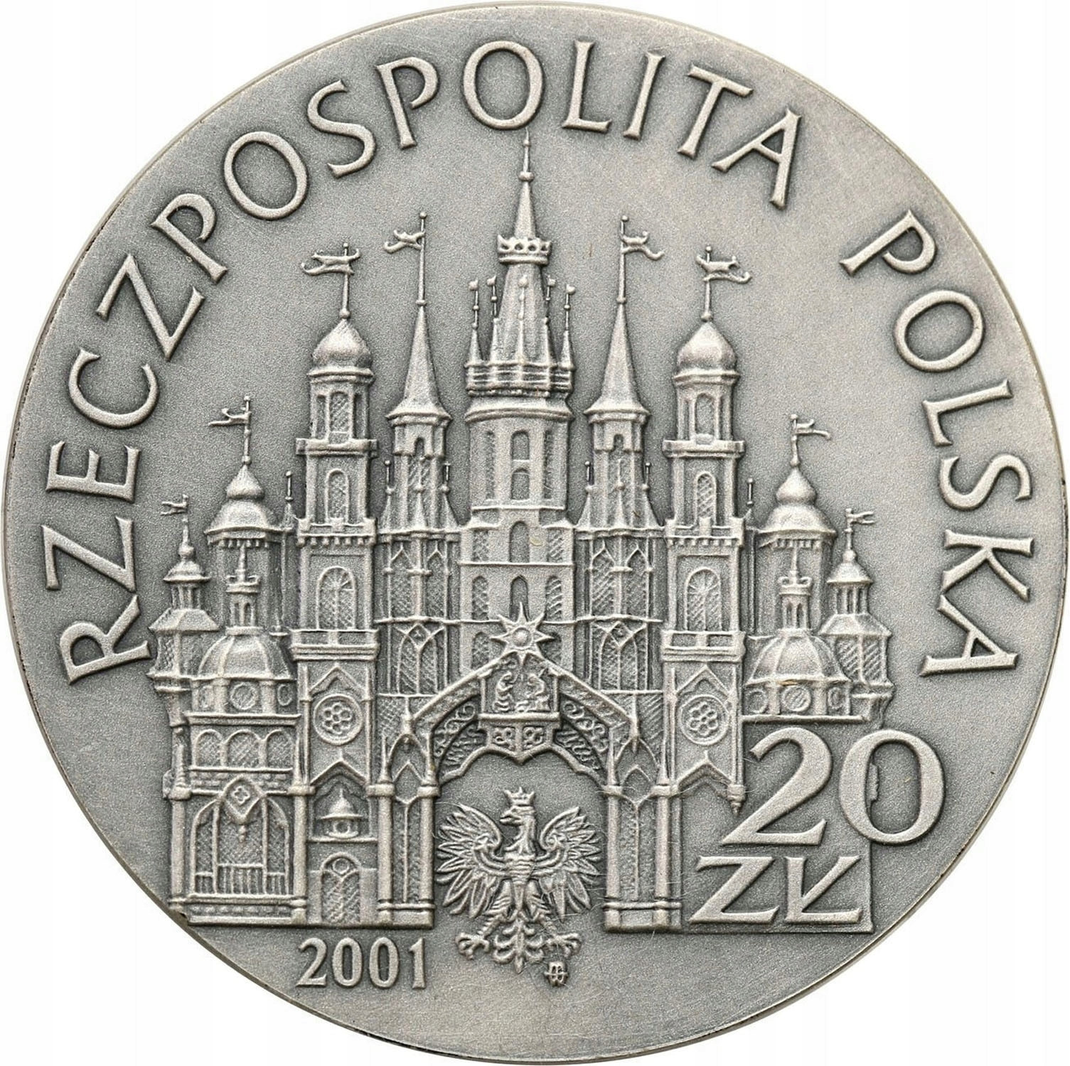 III RP. 20 złotych 2001 Kolędnicy - SREBRO