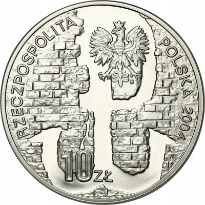 10 złotych 2004 Powstanie Warszawskie - SREBRO