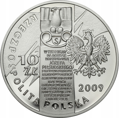 10 złotych 2009 Kompania Kadrowa - SREBRO
