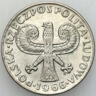 10 złotych 1966 mała kolumna