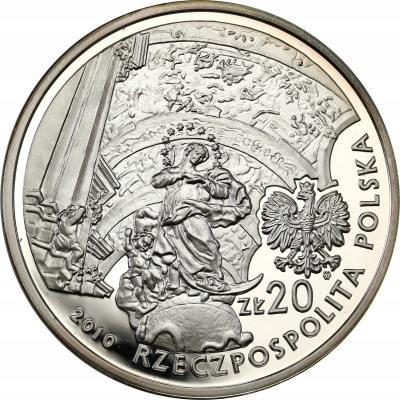III RP 20 złotych 2010 Krzeszów- SREBRO