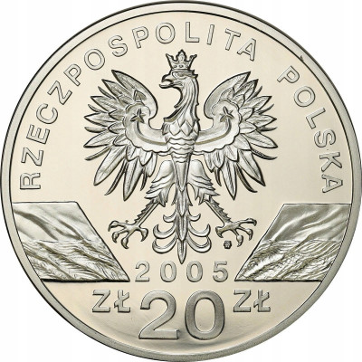 20 złotych 2005 Puchacz - SREBRO