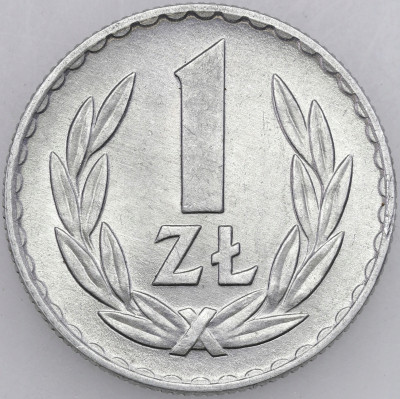 PRL. 1 złoty 1969 Aluminium - RZADSZY ROCZNIK