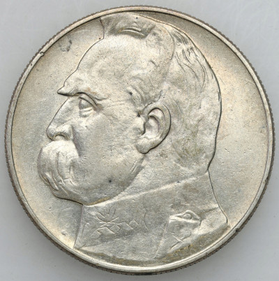 II RP. 10 złotych 1937 Piłsudski