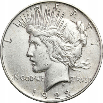 USA 1 dolar 1922 Peace - SREBRO