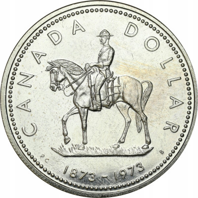 Kanada 1 dolar 1973 Królewska Policja Konna SREBRO