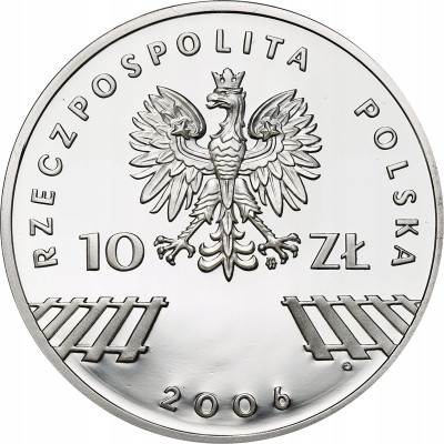 IIIRP 10 złotych 2006 Rocznica Czerwca 76 - SREBRO