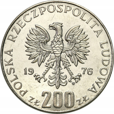 PRÓBA Srebro 200 złotych 1976 Igrzyska XXI Olimp.
