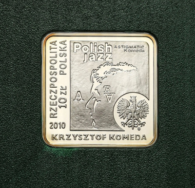 10 zł 2010 Polish Jazz Krzysztof Komeda - SREBRO