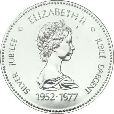 Kanada 1 dolar 1977 koronacja Elżbiety II – SREBRO