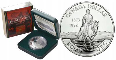 Kanada. 1 dolar 1998 – Policja