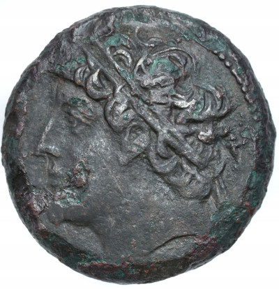 Syrakuzy. Hieron II (275–215) p. n. e. Brąz