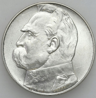 II RP. 10 złotych 1936 Piłsudski – PIĘKNE