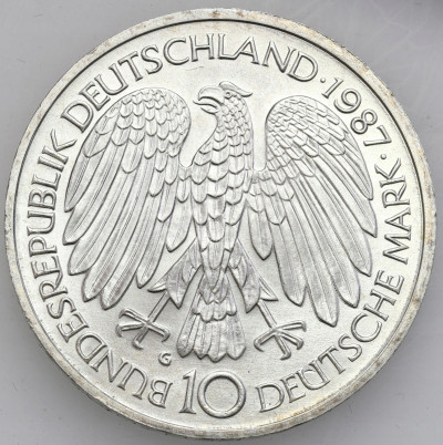 Niemcy. 10 marek 1987 G Traktat Rzymski - SREBRO