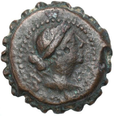 Syria Seleukos IV Filopator (187-175) p n e. AE-17