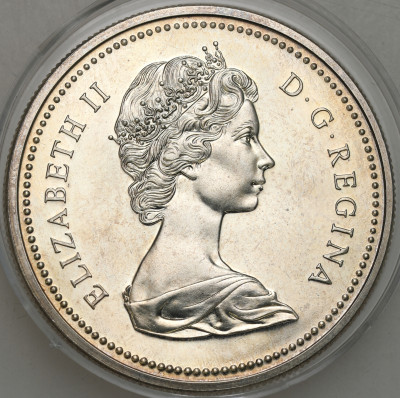 Kanada. 1 dolar 1971, Kolumbia brytyjska – SREBRO