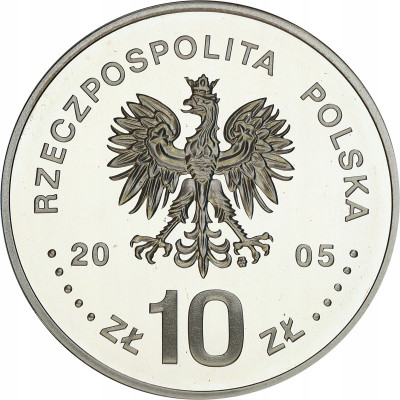 III RP. 10 złotych 2005 Poniatowski - SREBRO