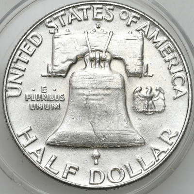 USA 1/2 dolara 1963 Denver- SREBRO