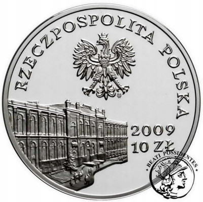 III RP. 10 złotych 2009 Bank Centralny, SREBRO
