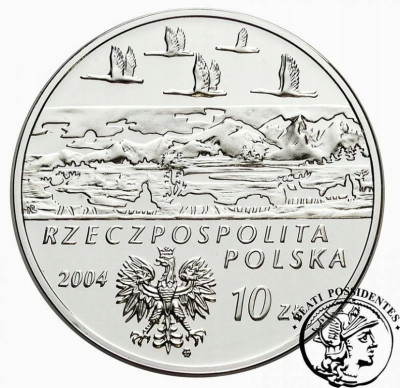 III RP. 10 zł 2004 Aleksander Czekanowski - SREBRO
