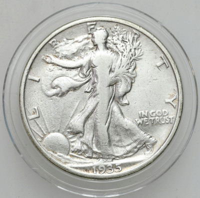 USA 1/2 dolara 1935 - SREBRO
