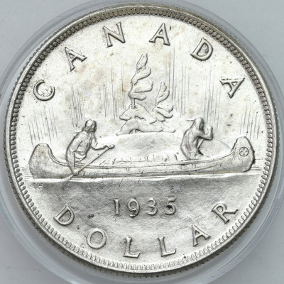 Kanada. 1 dolar 1935 – SREBRO