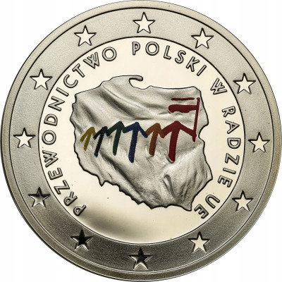 10 zł 2011 Przewodnictwo Polski w Radzie UE SREBRO