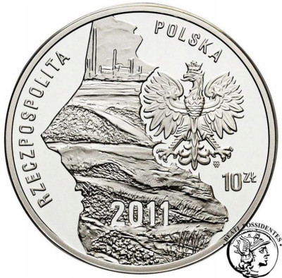III RP 10 złotych 2011 Powstanie Śląskie - SREBRO