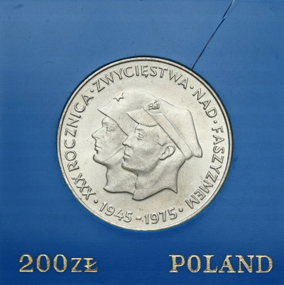 PRL. 200 złotych 1975 Faszyzm