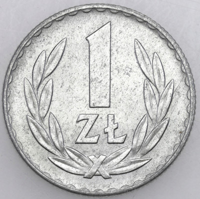 PRL. 1 złoty 1971 Aluminium