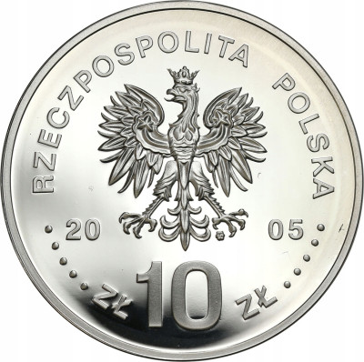 III RP. 10 złotych 2005 Poniatowski – SREBRO