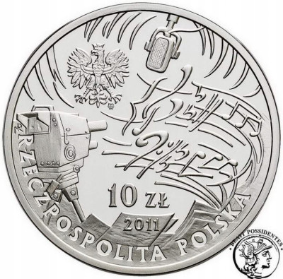 III RP 10 zł 2011 J. Wasowski i J. Przybora SREBRO