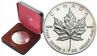 Kanada. 5 dolarów 1988 – UNCJA SREBRA