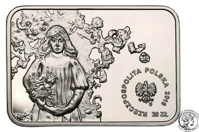 20 złotych 2016 Olga Boznańska SREBRO