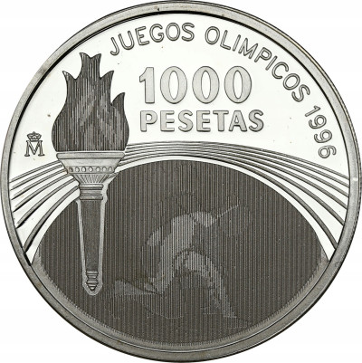 Hiszpania. 1000 peset 1995 - Igrzyska