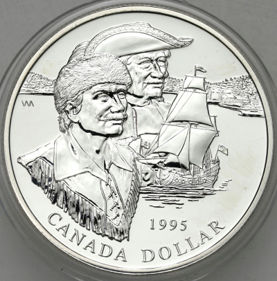 Kanada. 1 dolar 1995 - Kompania Zatoki Hudsona