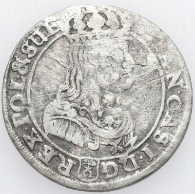 Jan II Kazimierz. Szóstak (6 groszy) 1667 TLB