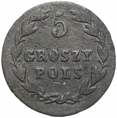 Mikołaj I. 5 groszy 1825 IB, Warszawa