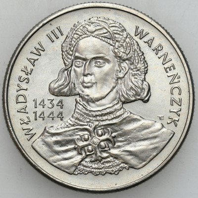 III RP 10 000 zł, 1992 Władysław III Warneńczyk