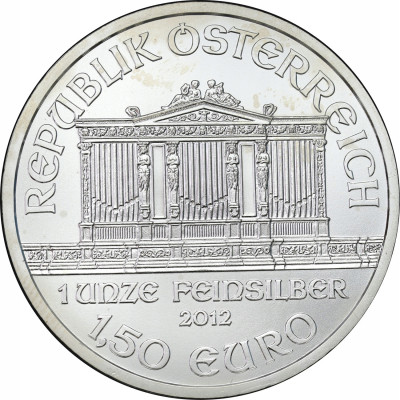 Austria 1,50 Euro 2012 Filharmonicy – SREBRO