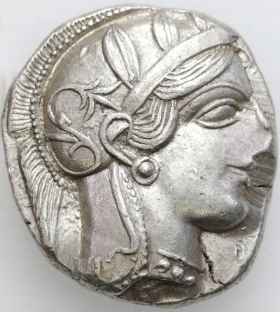 Tetradrachma, 454 - 404 p. n. e., Ateny – PIĘKNA