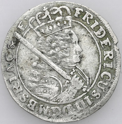 Niemcy Fryderyk III Ort (18 groszy) 1699,Królewiec