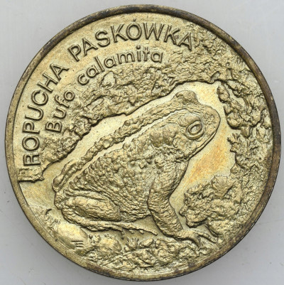 III RP. 2 złote 1998 Ropucha Paskówka