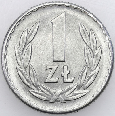 PRL. 1 złoty 1965 Aluminium