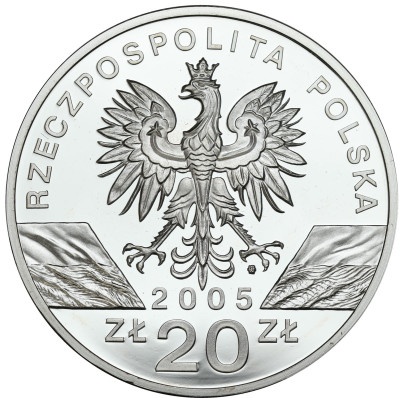 III RP 20 złotych 2005 Puchacz- SREBRO