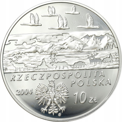 III RP 10 złotych 2004 Czekanowski - SREBRO