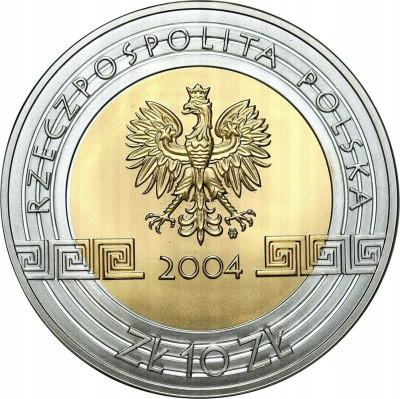 III RP. 10 złotych 2004 - Olimpiada Ateny 2004