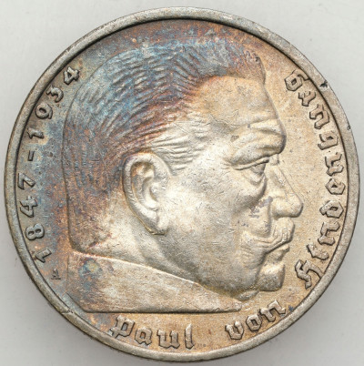 Niemcy. 5 Marek 1935 A, Hindenburg