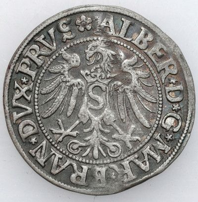 Prusy Książęce. Grosz 1534, Królewiec