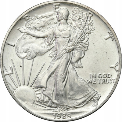 USA. 1 dolar 1989 – UNCJA SREBRA